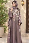 Floral Print Abaya