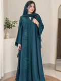 Teal Abaya